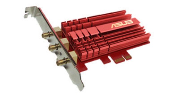 Card mạng không dây PCI Express Asus PCE-AC68 Wireless AC1900 5